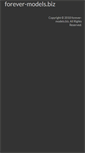 Mobile Screenshot of forever-models.biz